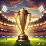 Image of trophy for champions trophy 2025